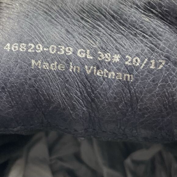 Camper Peu Pista Leather Boots Womens Size 39, US Size 9 Blue Goretex Waterproof - Picture 9 of 9